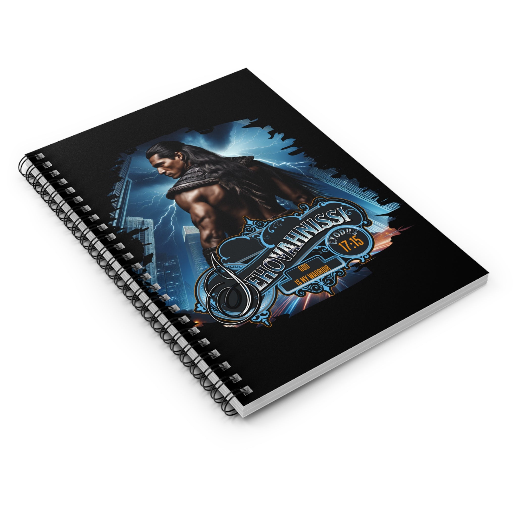 Spiral Notebook Indigenous Warrior Themed